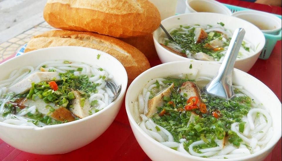 Bánh canh chả cá - Đặc sản Phan Rang 